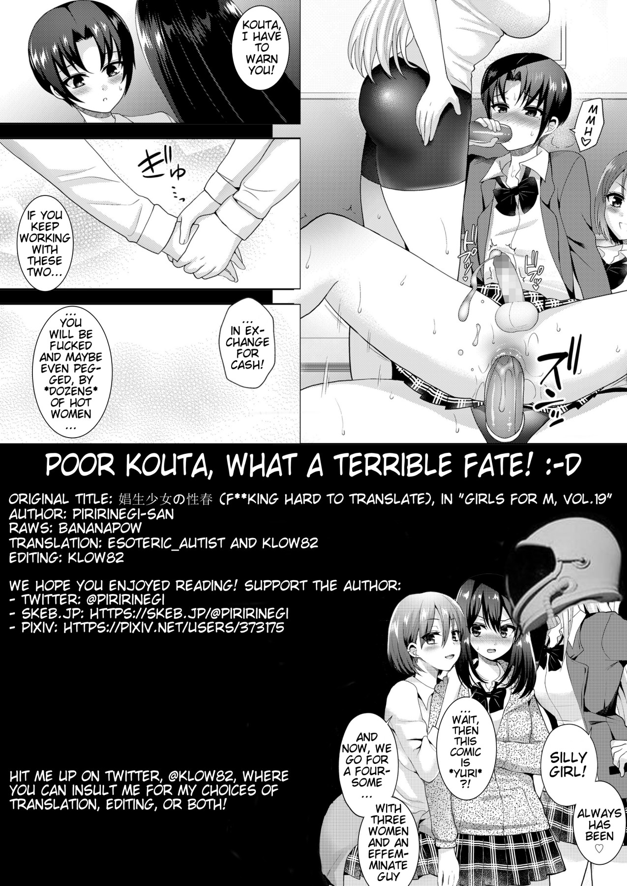 Hentai Manga Comic-The Schoolgirls' Prostitution Ring-Read-25